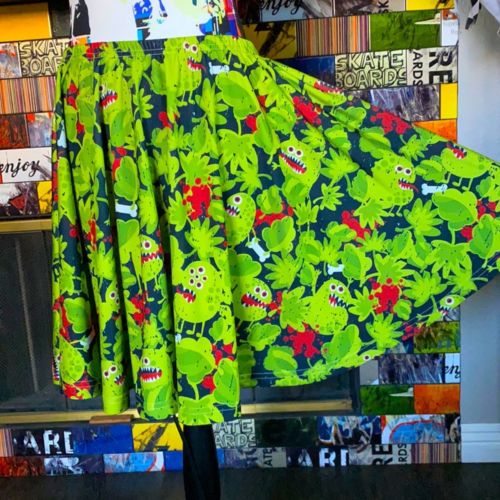 Green Monster Skirt